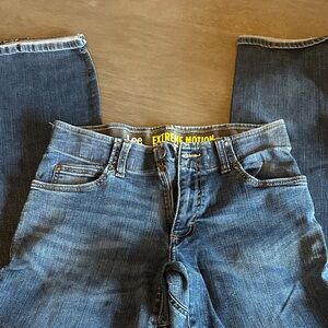 Lee Men's Relaxed Fit Dark Blue Jeans